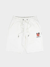 Ben Sherman Mens Happy Bear Fleece Shorts In Off White