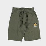 Ben Sherman Mens Happy Bear Fleece Shorts In Tundra