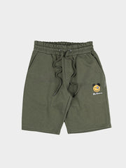 Ben Sherman Mens Happy Bear Fleece Shorts In Tundra