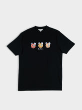 Ben Sherman Happy Bears Chenille Appliq B Mens T-Shirt In Black