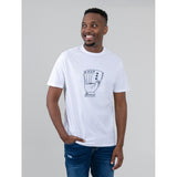 Ben Sherman Mens Hidden Ace T-Shirt In White