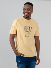 Ben Sherman Mens Hidden Ace T-Shirt In New Wheat