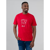 Ben Sherman Mens Hidden Ace T-Shirt In Red