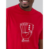 Ben Sherman Mens Hidden Ace T-Shirt In Red