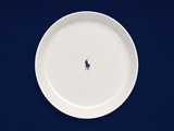 Polo Classic High Rim Dinner Plate 4 Piece Set In White