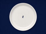 Polo Classic High Rim Dinner Plate 4 Piece Set In White