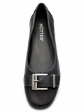 Hotter Ladies Trust Shoes In Black