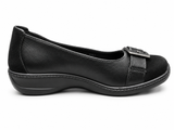 Hotter Ladies Trust Shoes In Black