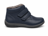 Hotter Womens Daydream II Boots In Navy