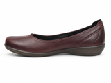 Hotter Womens Robyn II Shoes In Wine Metallic