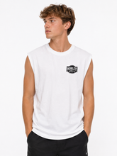 Hurley Organic Supply Muscle Tank Top In White