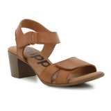 Hush Puppies Ladies Camille Leather Heels In Tan