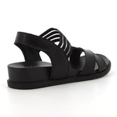 Hush Puppies Ladies Rosalino Leather Sandals In Black