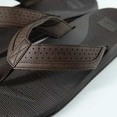 Hush Puppies Mens Strut Thong Sandals In Brown