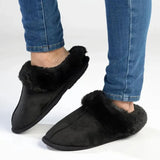 Hush Puppies Ladies Virginia Slippers in Black