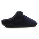 Hush Puppies Ladies Virginia Slippers in Navy