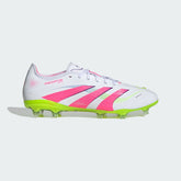Adidas Preditor Pro Fg Soccer Shoes White & Pink