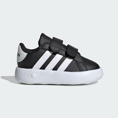 Adidas Boys Grand Court 2.0 Sneakers In Black & White