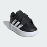 Adidas Boys Grand Court 2.0 Shoes In Black