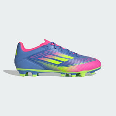 Adidas F50 Club Soccer Shoes Blue Multi