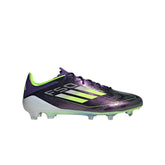Adidas Unisex F50 Elite FG LC Teaser Soccer Boots In Unity Purple/Footwear White/Lucid Lemon