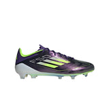 Adidas Unisex F50 Elite FG LC Teaser Soccer Boots In Unity Purple/Footwear White/Lucid Lemon
