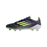 Adidas Unisex F50 Elite FG LC Teaser Soccer Boots In Unity Purple/Footwear White/Lucid Lemon