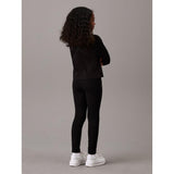 Calvin Klein Girls Logo Legging In Black