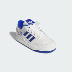 Adidas Unisex Forum Low Sneakers In White & Blue