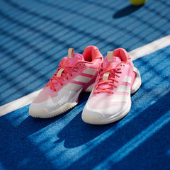 Adidas Womens Adizero Ubersonic 5 Shoes Pink