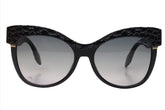 Roberto Cavalli Teti Plastic Sunglasses For Women In Black