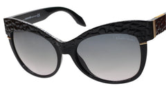 Roberto Cavalli Teti Plastic Sunglasses For Women In Black