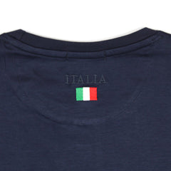 Pure Premium Nata Tee In Navy
