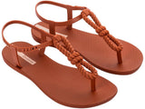Ipanema Ladies Class Infinity Sandals In Brown