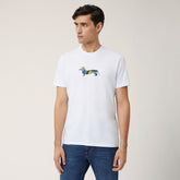 Harmont & Blaine Mens T-Shirt In White