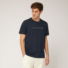 Harmont & Blaine Irl216021258 Tshirt Logo 3D 801 Blue