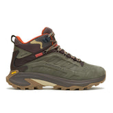 Merrell Mens Moab Speed 2 Ltr Mid Shoes In Olive