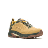 Merrell Mens MOAB Speed 2 Leather Waterproof Sneakers In Tan