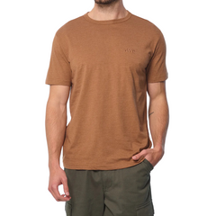 Jeep Fashion Mens Graphic T-Shirts In Brown