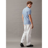 Calvin Klein J323394 Badge Polo Light Blue
