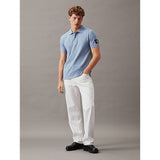 Calvin Klein J323394 Badge Polo Light Blue
