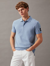 Calvin Klein J323394 Badge Polo Light Blue
