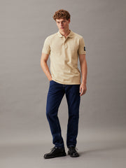 Calvin Klein J323394 Badge Polo Khaki