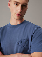 Calvin Klein J327494 Applique Tee Indigo