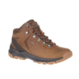 Merrell Mens Erie Mid Leather Waterproof Boots In Toffee