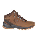 Merrell Mens Erie Mid Leather Waterproof Boots In Toffee