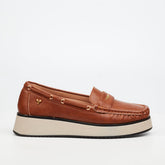 Butterfly Feet Ladies Jaime 3 Shoes In Tan
