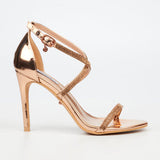 Miss Black Ladies Jazz 44 Heels In Rose Gold