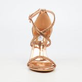 Miss Black Ladies Jazz 44 Heels In Rose Gold