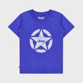 Jeep Boys Icon Star Logo T-Shirt In Blue